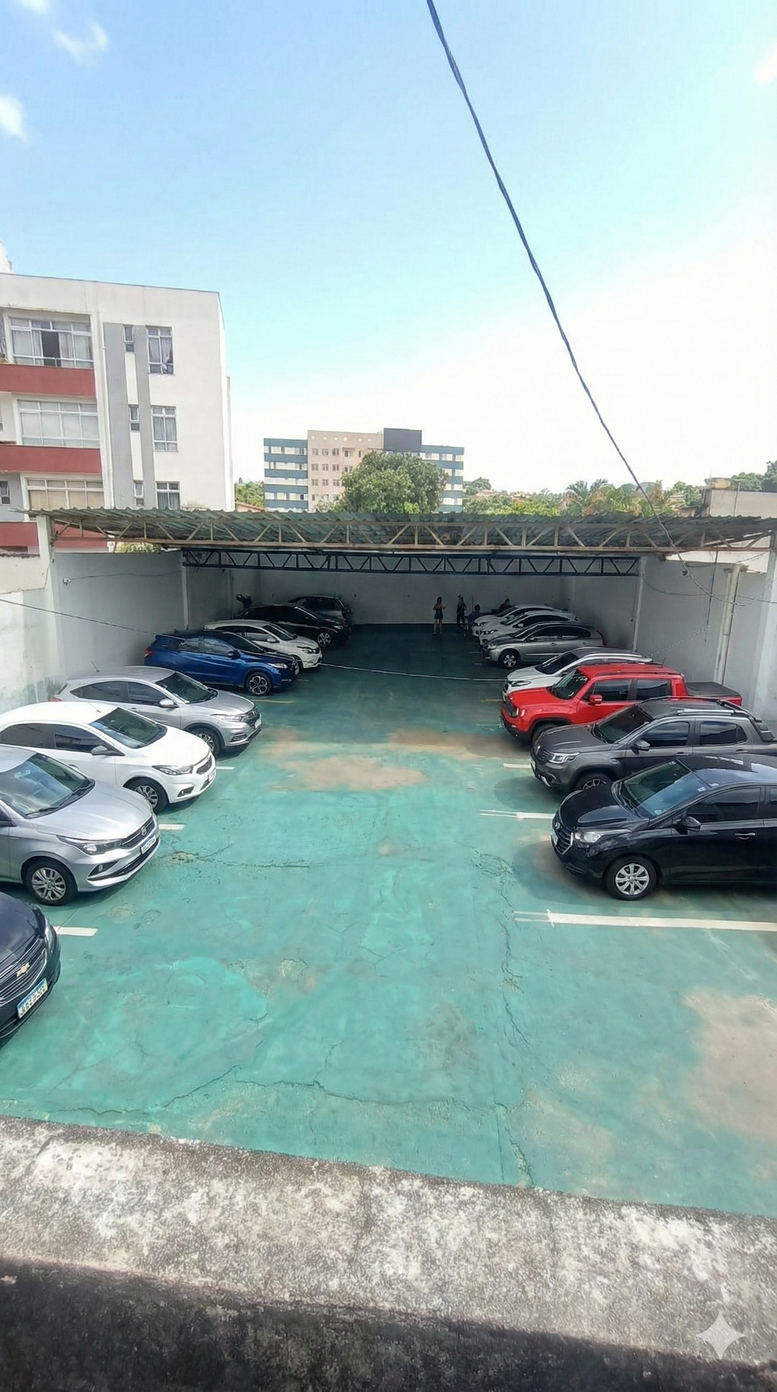 Fachada do Estacionamento Braço Forte em Pedro Leopoldo